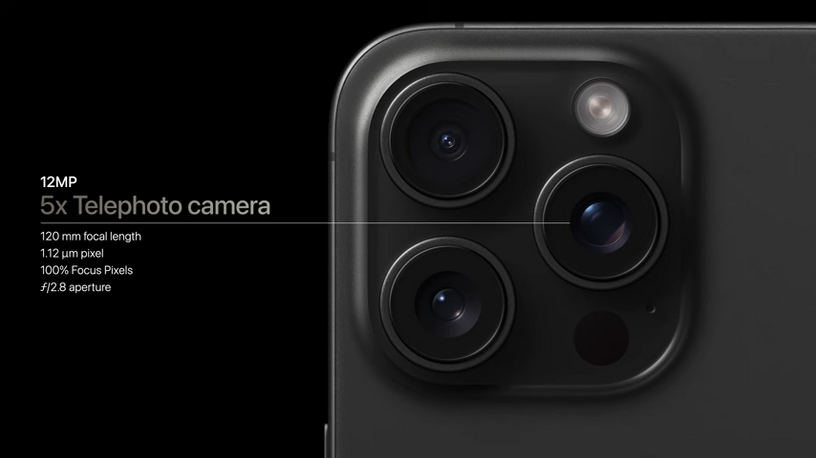 iPhone 16 Pro(仮)は非Maxでも光学5倍カメラ採用？テトラプリズム関連サプライヤ筋 画像