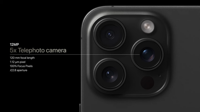 iPhone 16 Pro(仮)は非Maxでも光学5倍カメラ採用?テトラプリズム関連サプライヤ筋 画像