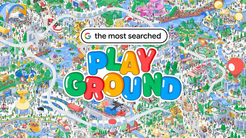 Google、25年分の検索トレンドを探せゲーム「Most Searched Playground」公開。過去の人気順位が分かるトレンドタイムカプセルも 画像