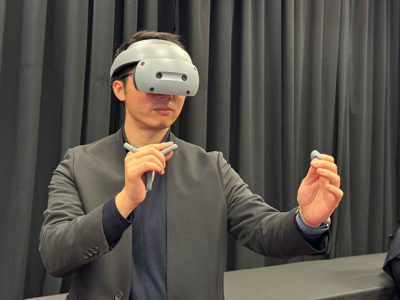 Apple Vision Pro超える凝縮感、ソニーの超高精細MR HMDの実力を体感した:CES 2024(本田雅一) 画像