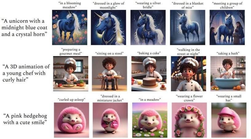 複数の同一人物を同時に量産できるNVIDIAの画像生成AI「ConsiStory」、Gemini UltraやGPT-4に匹敵する数学特化のオープンソース言語モデル「DeepSeekMath」など重要論文5本を解説(生成AIウィークリー) 画像