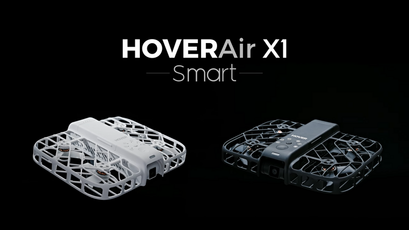 空飛ぶAIカメラHOVERAir X1 Smart先行販売開始。99gでドローン登録不要、リモコン操作も不要のAI自動追従で手軽に空撮 #HOVERAir 画像