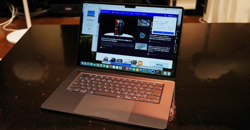 M3 MacBook Airレビュー。性能向上だけでなく細部も確実なアップデート(本田雅一) 画像
