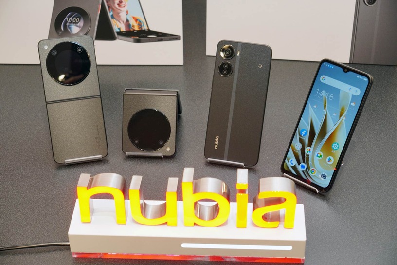 ZTE、激安フォルダブル「nubia Flip 5G」と「nubia Ivy」でnubiaブランド国内本格展開。激戦区のミッドレンジでシェア獲得できるか(石野純也) 画像