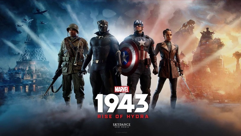 『Marvel 1943: Rise of Hydra』予告編公開。第二次大戦中のキャプテン・アメリカやブラックパンサーの活躍描く 画像