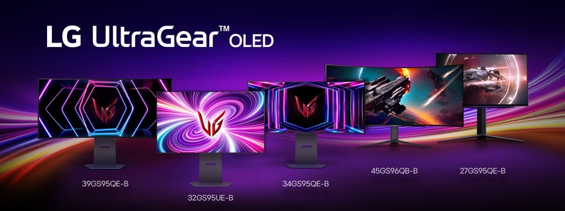 LG UltraGear有機ELゲーミングモニタに新製品4機種 マイクロレンズアレイで輝度向上、45型ウルトラワイドや4Kデュアルモードも 画像