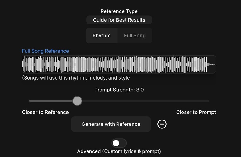 AI作曲で再びパンドラの箱が開く。Sonautoで既存曲のメロディーと音楽スタイルを参照して別曲が作れるようになって替え歌思うがまま(CloseBox) 画像