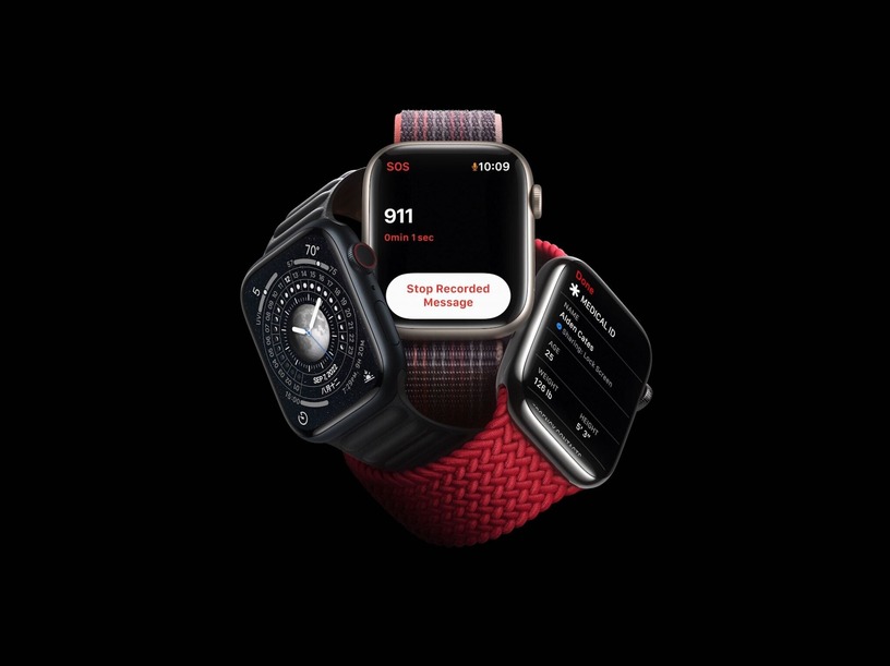 速報:Apple Watch Series 8発表。皮膚温センサ追加で体調管理に活躍 画像