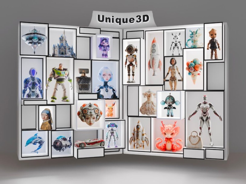 プロ作成モデルに匹敵する写真1枚→3Dモデル生成「Unique3D」、アーティストが丁寧に作ったようなポリゴンメッシュ生成「MeshAnything」など生成AI技術5つを解説(生成AIウィークリー) 画像