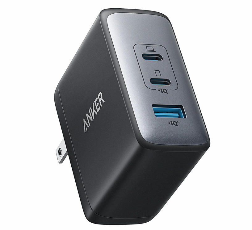 Anker 736 Charger発売。最大100W USB急速充電器が約35%小型化、C2A1の3ポート構成 画像