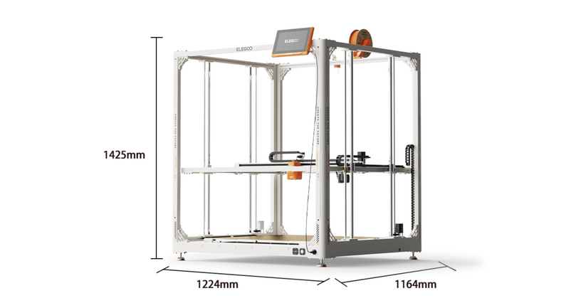80×80×100cmの巨大3Dプリンタ、日本でもクラファン開始。自分が買ったのと同じ低価格で買える?(CloseBox) 画像