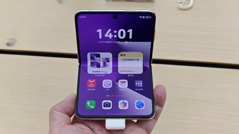 ファーウェイPura X 実機で感じた折りたたみスマホの新比率の可能性（スマホ沼） 画像