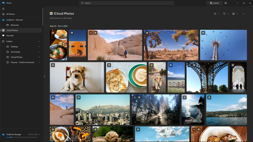 Windows 11「フォト」アプリがiCloud写真統合。iPhoneで撮ってそのままPCへ 画像