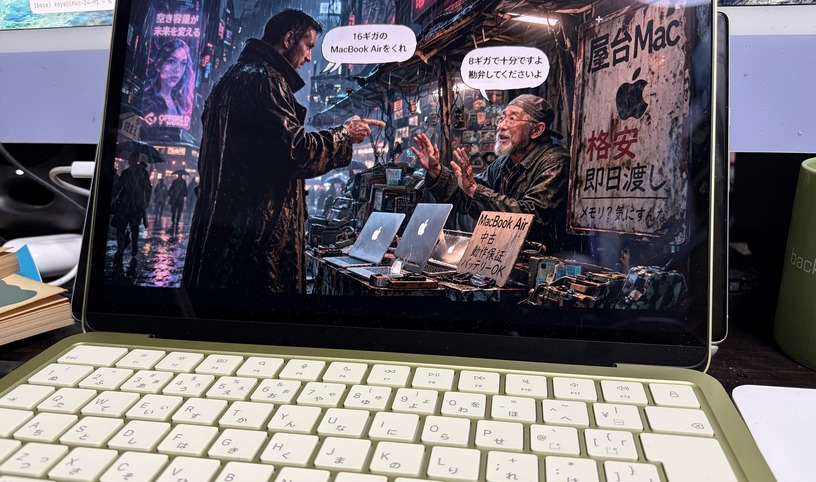 「メモリは8ギガで十分ですよ。勘弁してくださいよ」時代の到来。1ビットLLM「Bonsai 8B」を8GBのMacBook Neoで動かしてみたら爆速だった。1.1GBに8Bパラメータが入る驚き（CloseBox） 画像