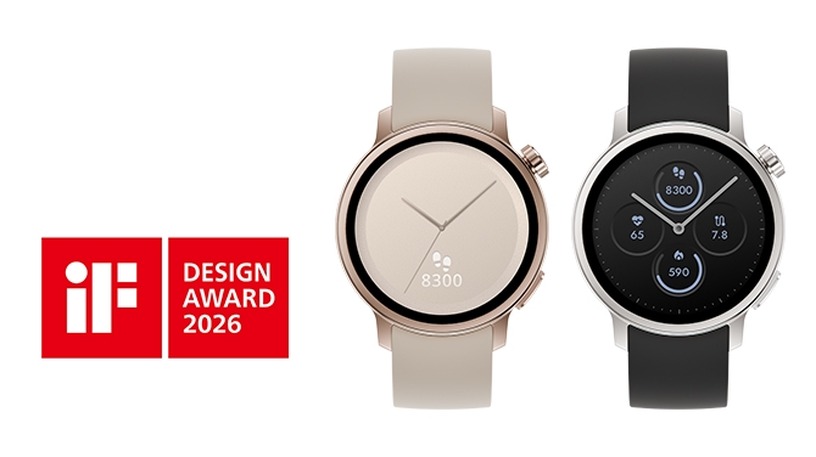 シャープ初スマートウォッチ「からだメイト Watch」発表、着けるだけで摂取カロリー推定のHEALBE FLOW採用　初のスマートリングも 画像