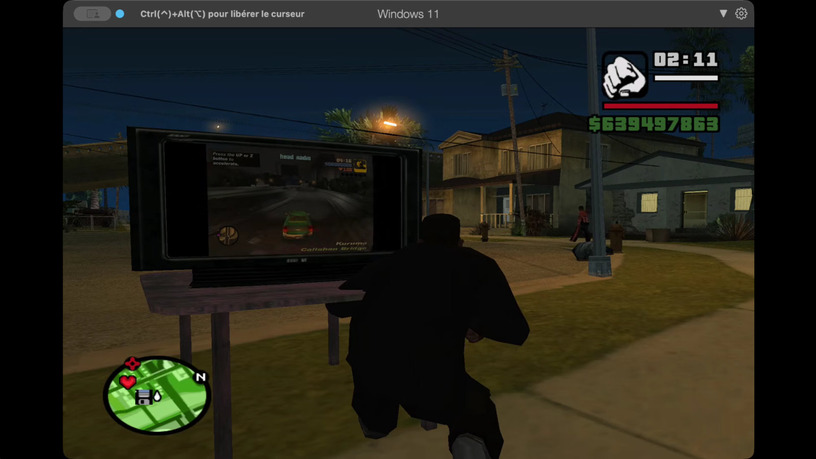 『GTA：サンアンドレアス』内で『GTA 3』と『GTA：バイスシティ』をプレイ可能にするMOD 画像