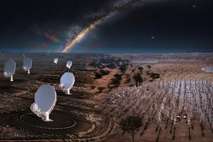 「宇宙の夜明け」探る電波望遠鏡SKA-Low、オーストラリアで着工 画像