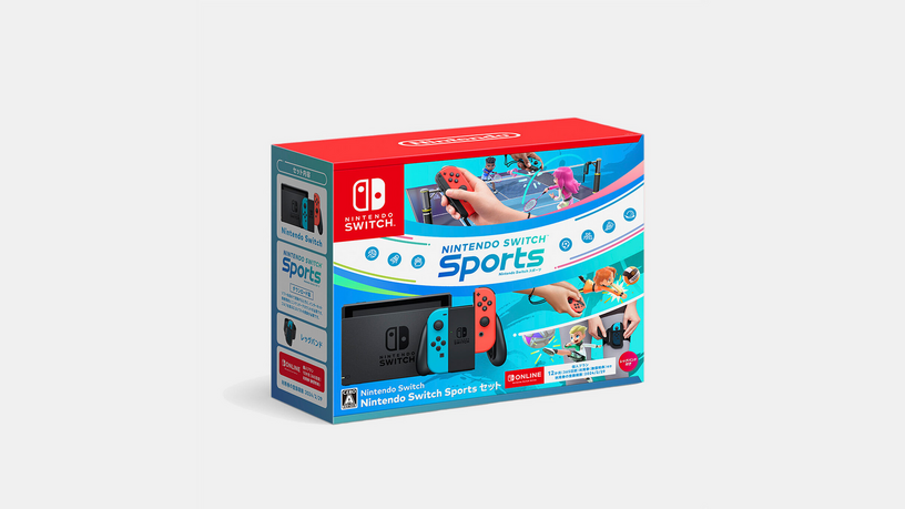 5000円お得な『Nintendo Switch Sportsセット』発売。本体とDL版にSwitch Online12か月利用権も付属 画像