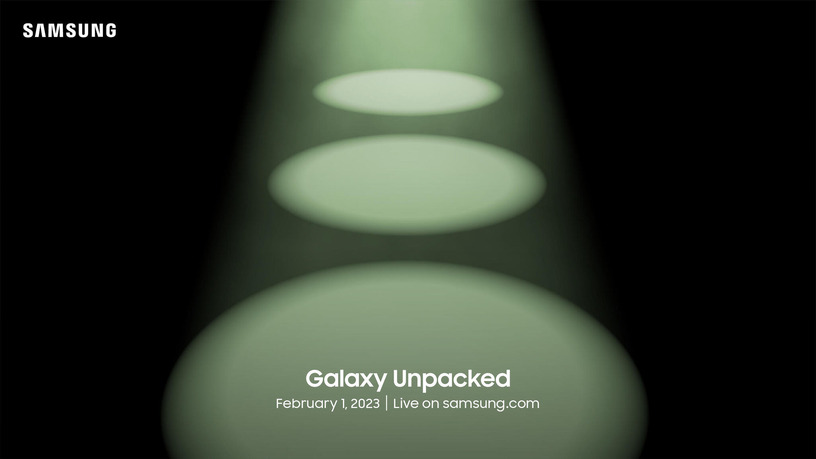 Galaxy Unpackedイベントは2月1日開催、日本時間2日午前3時から。Galaxy S23シリーズ発表に期待 画像