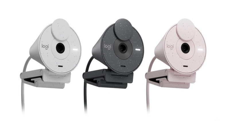 ロジのフルHDウェブカメラに新機種 BRIO 300。3色展開&手動シャッターつき 画像