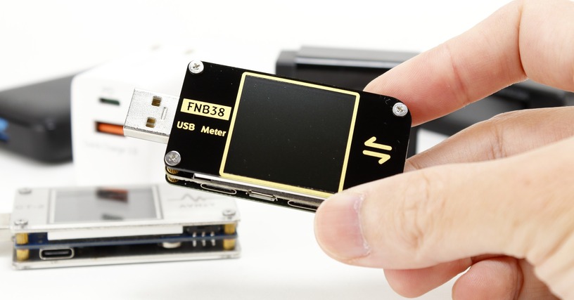 格安USBテスター「FNB38」のPDチェック機能を検証。充電器やケーブルの識別に活躍:#てくのじ何でも実験室 画像