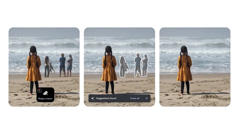 iPhoneでもGoogleフォト『消しゴムマジック』が利用可能に。Pixel以外のGoogle One加入者にも拡大 画像