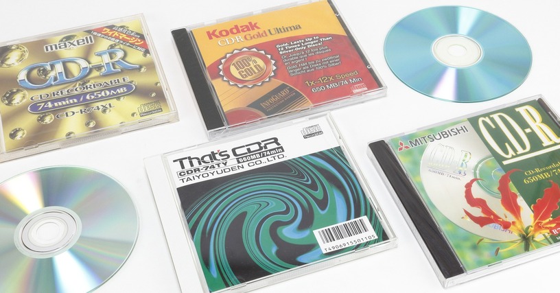 CDと高い互換性を実現、追記型光ディスク「CD-R」(550MB~、1989年頃~):ロストメモリーズ File015 画像