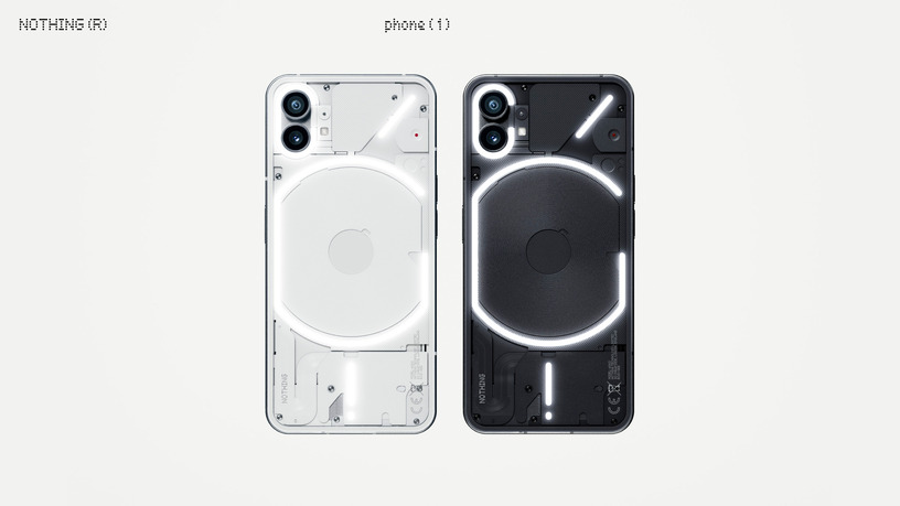 透明筐体の個性派スマホNothing Phone (1)は8月に国内発売、6万9800円 画像