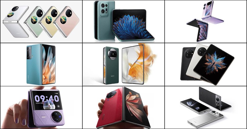 Pixel Fold、Galaxy Z Foldだけじゃない。海外の折りたたみスマホを一気に確認してみる(山根康宏) 画像