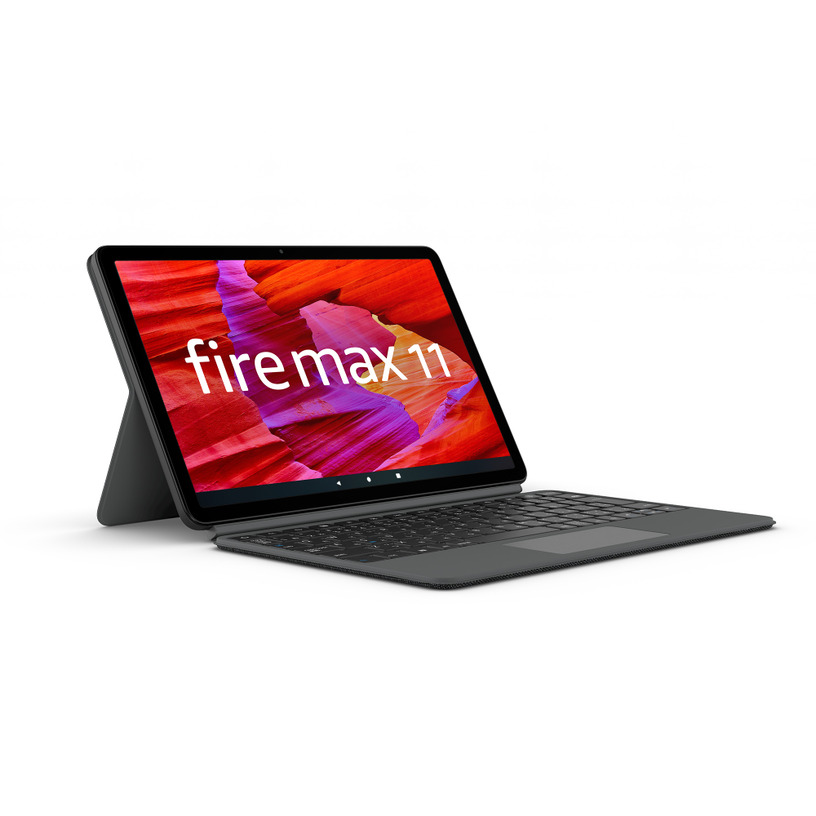 アマゾンFire Max 11発表。最大画面サイズで薄型化、スタイラス対応の最上位タブレット 先行予約で計4000円分の動画・書籍クーポン配布 画像