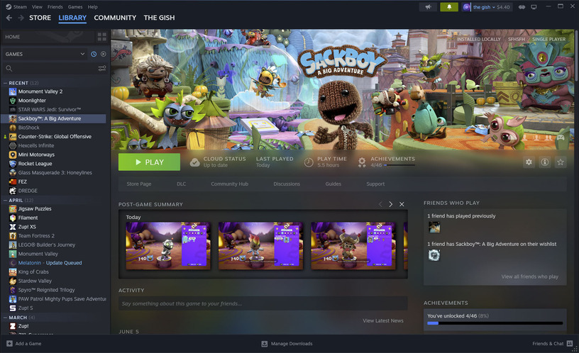 Steamデスクトップアプリが大幅更新。ゲーム画面に貼れるメモなど新機能多数 画像