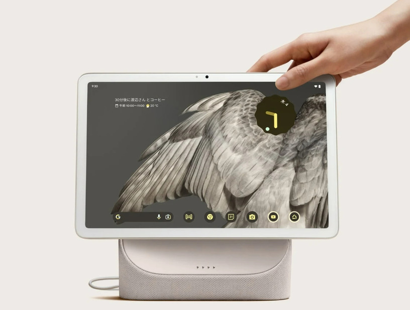 Pixel Tablet + ホルダーの連動具合は? 実機を触って確認した(Google Tales) 画像