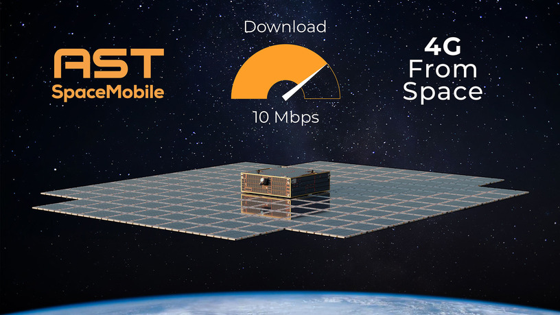低軌道の宇宙基地局から市販4Gスマホへ直接10Mbps接続、AST SpaceMobileが実証実験に成功 画像