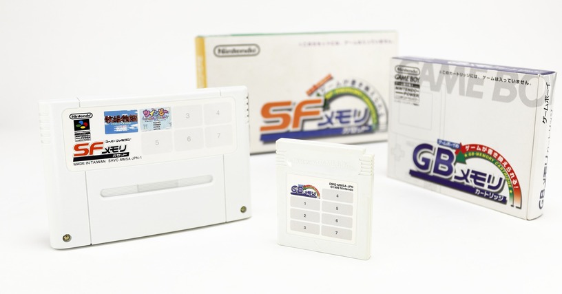 ローソンで書き換え可能だったNINTENDO POWER用ゲームカートリッジ「SFメモリカセット」「GBメモリカートリッジ」(1997年頃~):ロストメモリーズ File019 画像