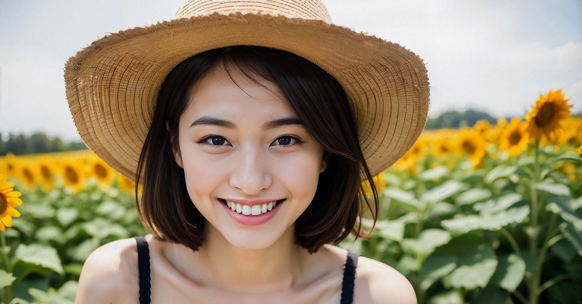 生成AIグラビアをグラビアカメラマンが作るとどうなる?第二回:「アジア美女」最新モデルBRAV6作例とネガティブプロンプトの基礎 画像