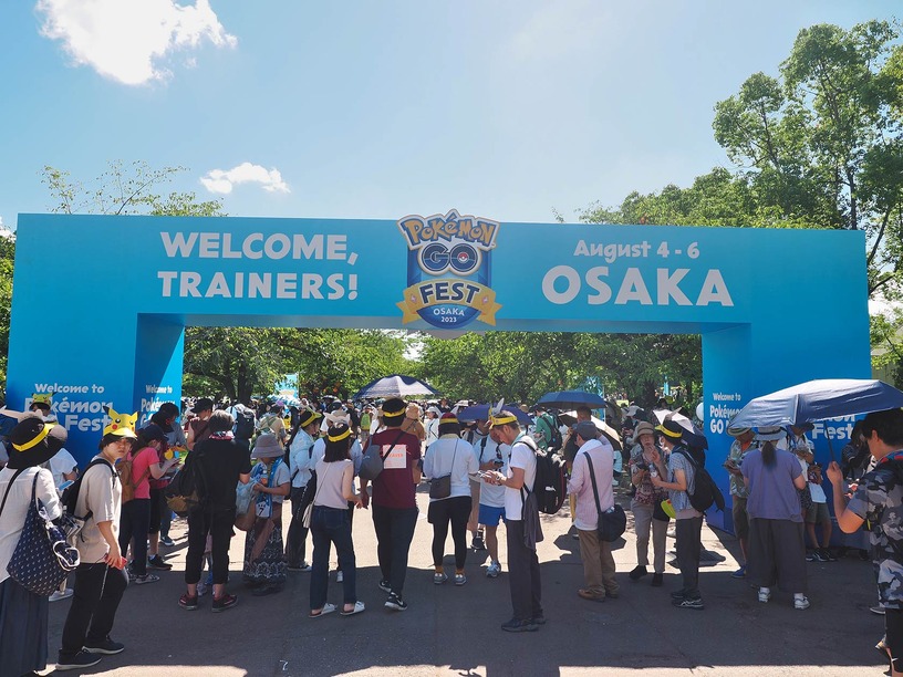 「ポケモンGO Fest 2023：大阪」参戦レポート。運営は過去最高、スマホも熱で止まる猛暑期の開催は疑問 画像