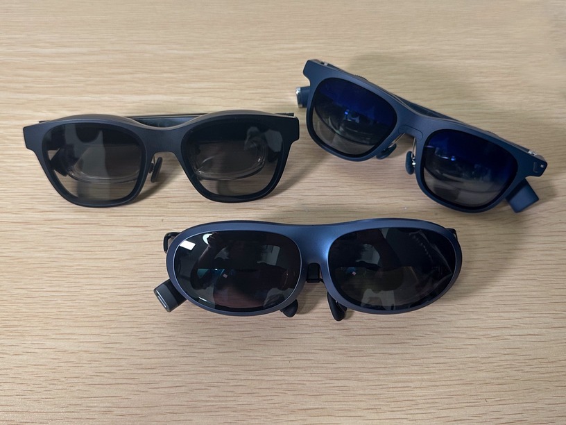 XREAL Air・VITURE One・Rokid Max。サングラス型ディスプレイ3種を「外付け機器」視点で比べる(西田宗千佳) 画像