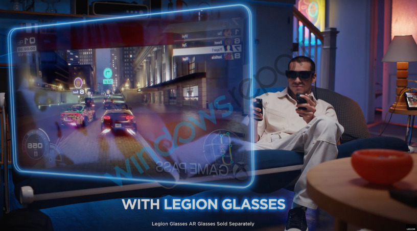 Lenovoの携帯ゲーミングPC「Legion Go」は8.8インチ画面で約12万円か。ARメガネは7万円超? 画像