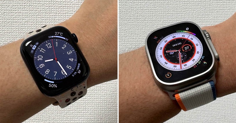 Apple Watch Series 9 / Ultra 2先行レビュー。10月登場のダブルタップを試す、最高輝度アップで直射日光の下で見やすく(西田宗千佳) 画像