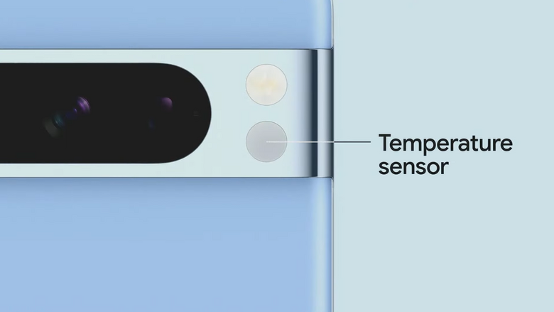 Google Pixel 8 Proだけの新機能「表面温度センサ」使いかたとできること。体温計測は今後提供