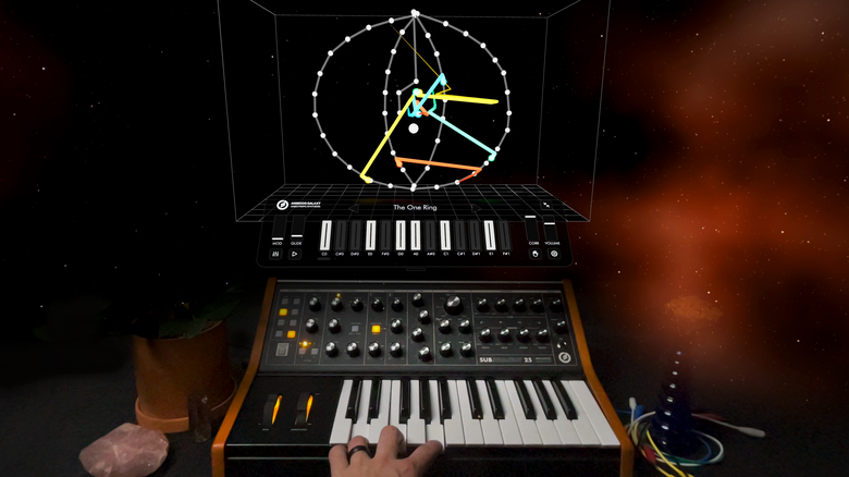 Apple Vision Proを持ってないことを後悔させる空間シンセサイザー「Animoog Galaxy」ってどんなもの？（CloseBox）