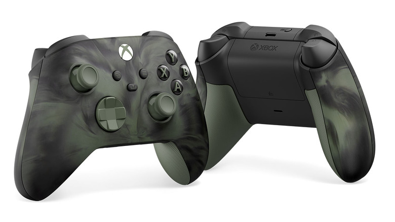 Xboxワイヤレス コントローラにまた新色『ノクターナル ベイパー スペシャル エディション』暗緑の渦巻き模様、デザインラボでも選択可