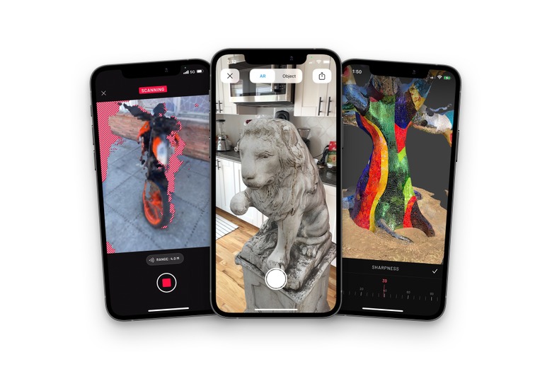 ポリゴンで撮れるカメラアプリScaniverseがiPhone XS以降にも対応拡大。LiDAR不要化