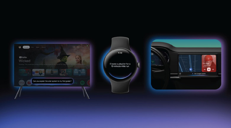 Google、GeminiをAndroidおよびWear OSデバイス全体に展開へ。スマートフォン以外でもAI音声操作が便利に