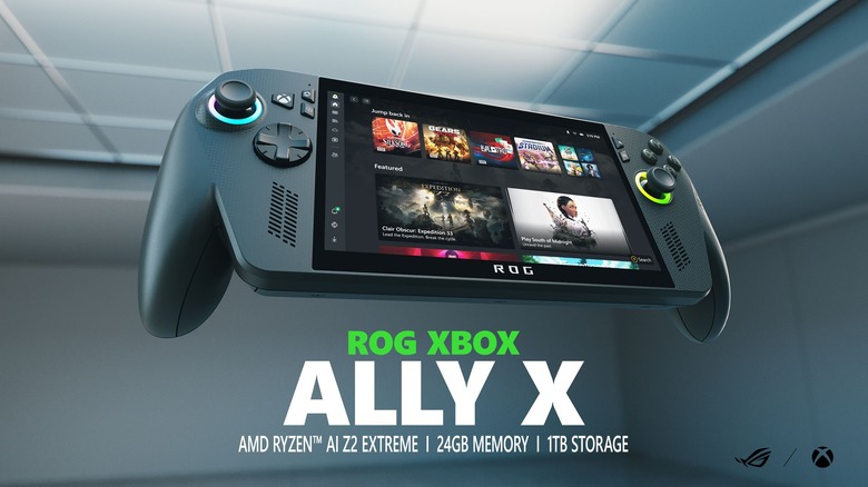 ROG Xbox Ally X発表。待望の携帯XboxゲーミングPC、マイクロソフトとASUS全面協力。Windowsをゲームに最適化