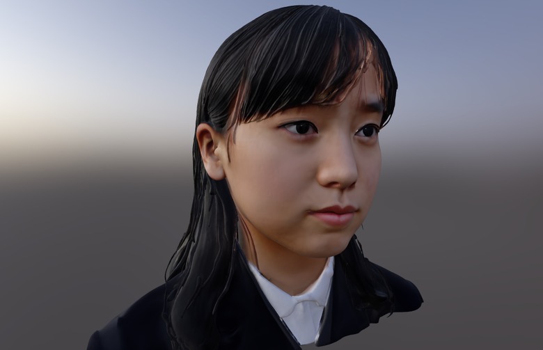 高精度の2D→3DモデリングAIサービスのHitem3Dが4面図入力に対応したので人物で試したらリアルすぎた（CloseBox）