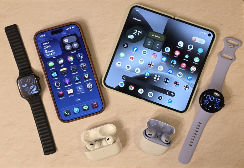 Pixel 10 Pro Fold実機レビュー。2025年グーグルのハイエンドをiPhone 17 Pro Maxとメイン使い対決（スマホ沼）