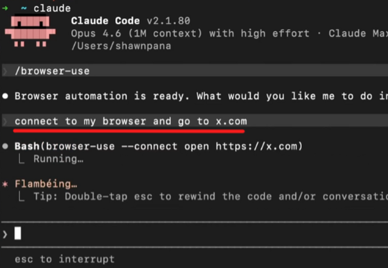 AIエージェントがコマンドラインでブラウザを自動操作。「Browser Use CLI 2.0」リリース。Chrome DevTools接続などで操作が倍速に