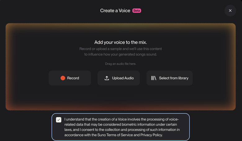 俺のAIクローンと歌い比べてみた結果。Suno v5.5に自分の歌声を登録して自由に歌わせられる「Voice」登場（CloseBox）