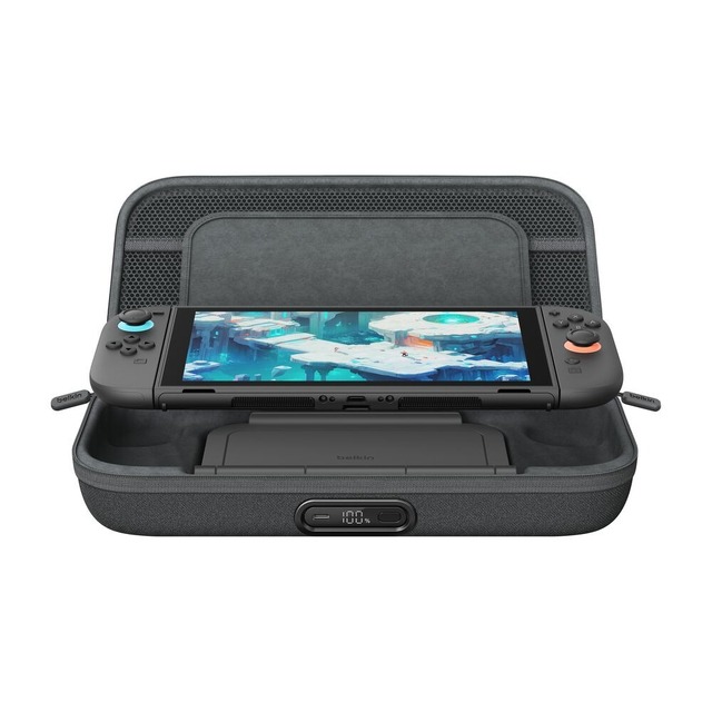 ベルキンのSwitch 2充電キャリングケース「Pro」発売　10000mAhバッテリーと充電ハブ機能、AirTagポケットつき